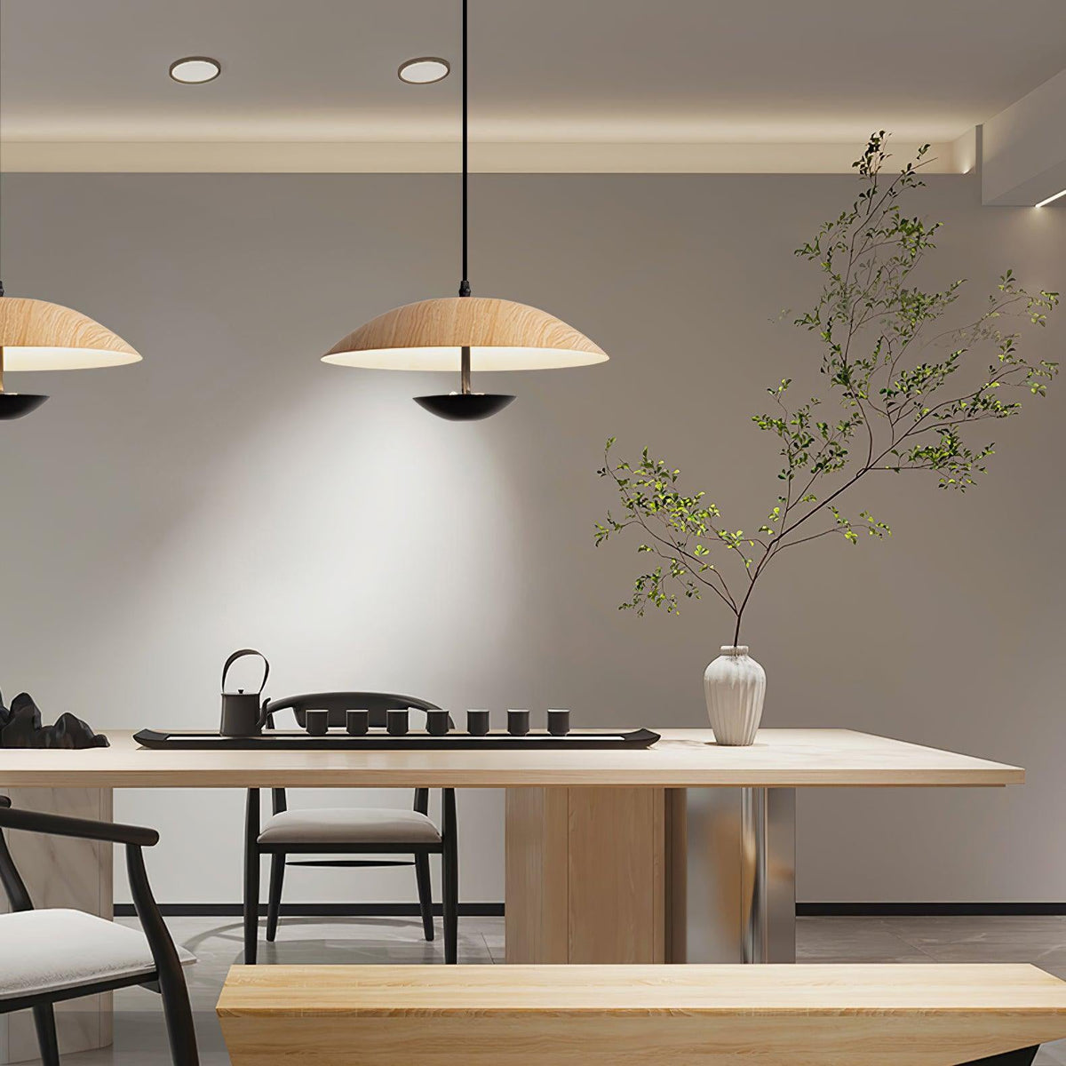 Westenna Glass Pendant Light-Moonnatur
