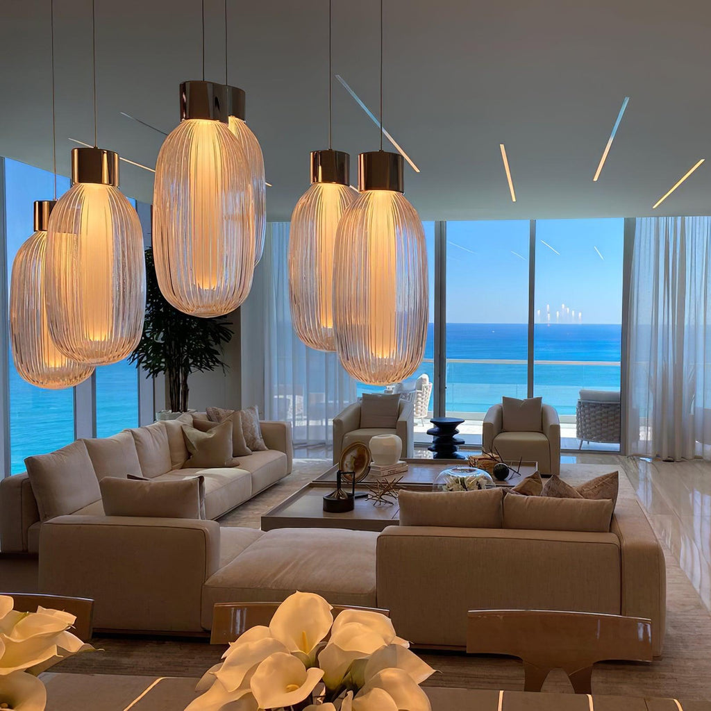 Xerenara Glass Pendant Light-Moonnatur