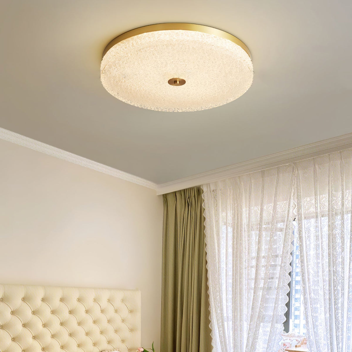 Irvella Acrylic Ceiling Light-Moonnatur