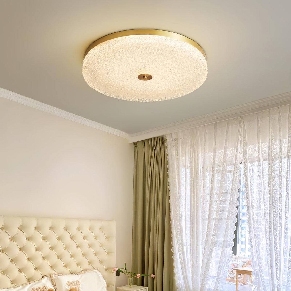 Irvella Acrylic Ceiling Light-Moonnatur