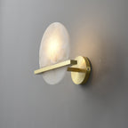 Savenelis Alabaster Wall Light-Moonnatur