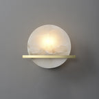 Savenelis Alabaster Wall Light-Moonnatur