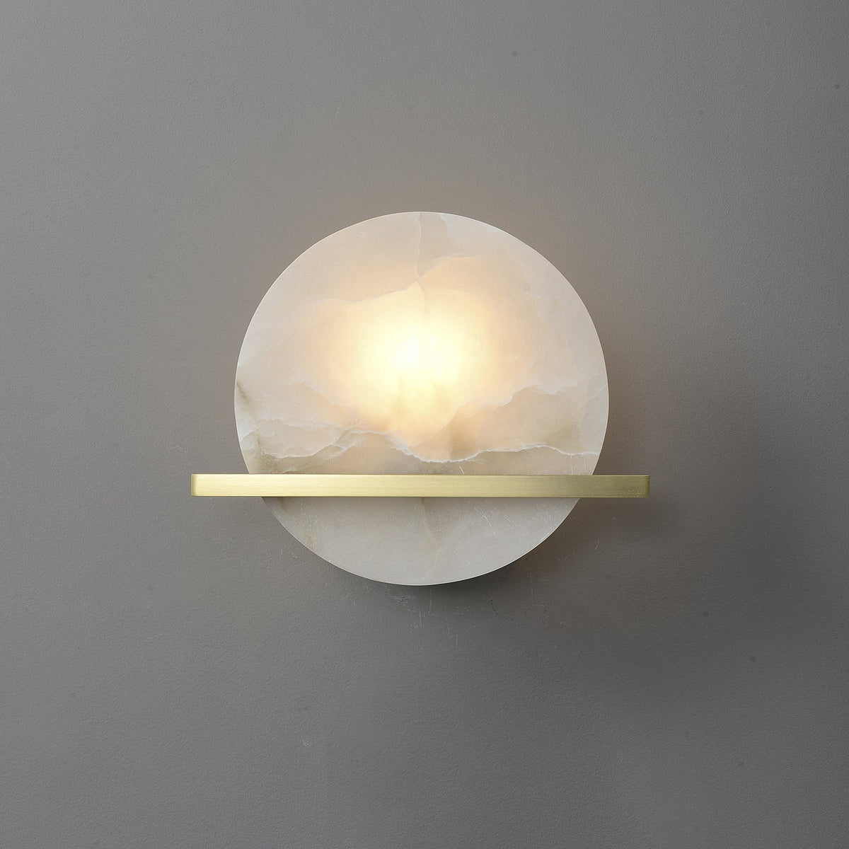 Savenelis Alabaster Wall Light-Moonnatur