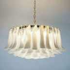 Greveth Glass Chandelier-Moonnatur