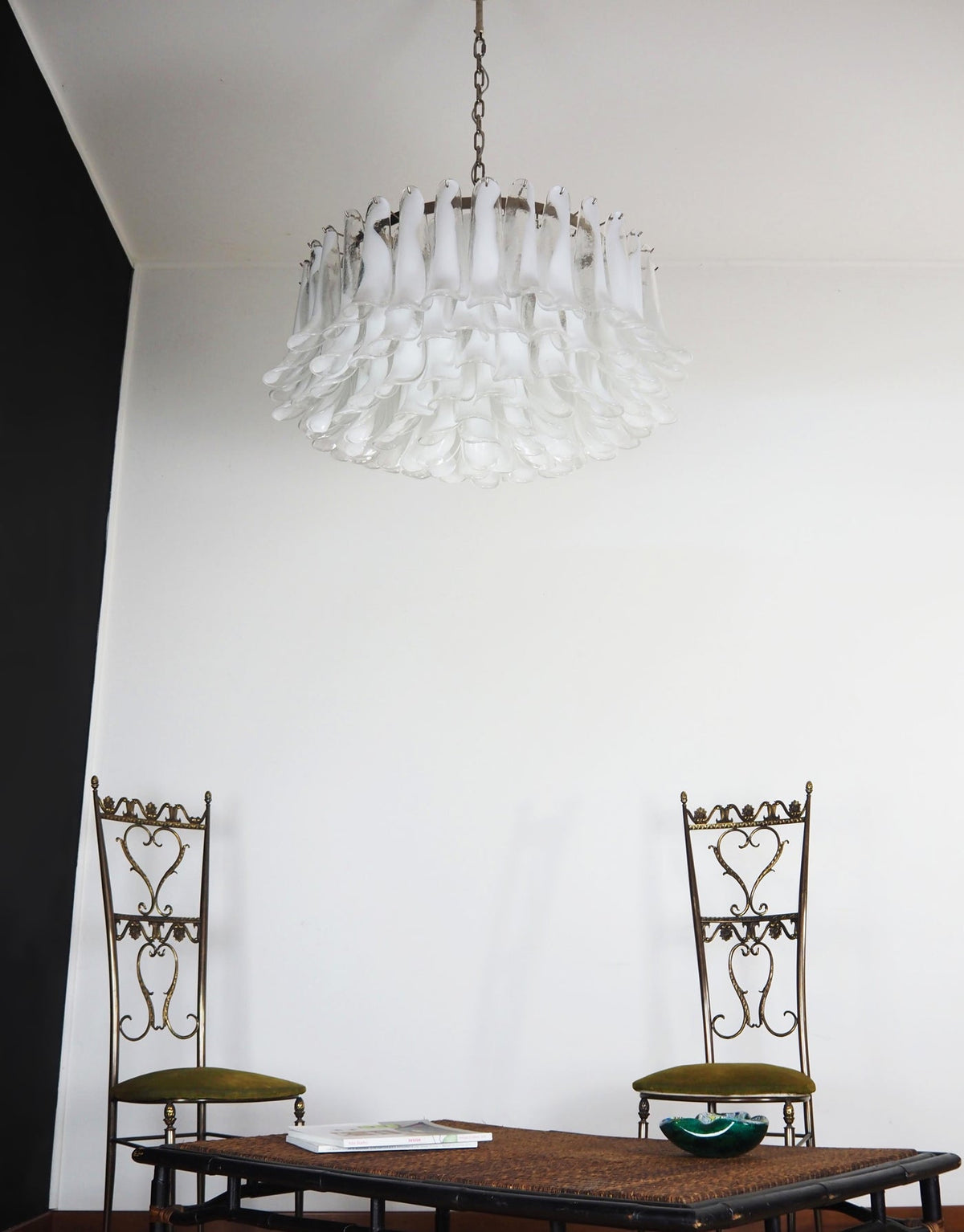 Greveth Glass Chandelier-Moonnatur