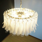 Greveth Glass Chandelier-Moonnatur