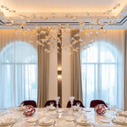 Farenune Glass Chandelier-Moonnatur