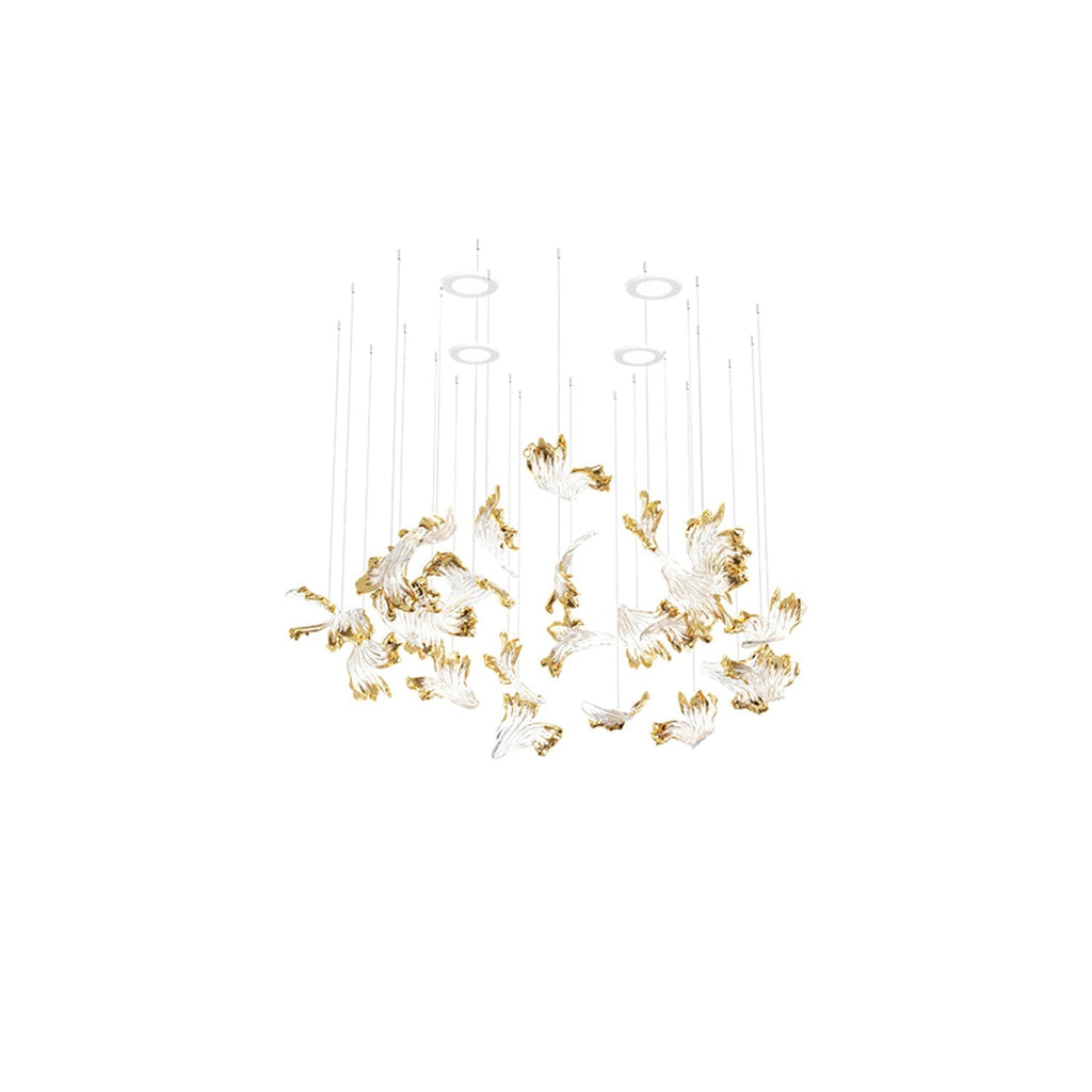Farenune Glass Chandelier-Moonnatur