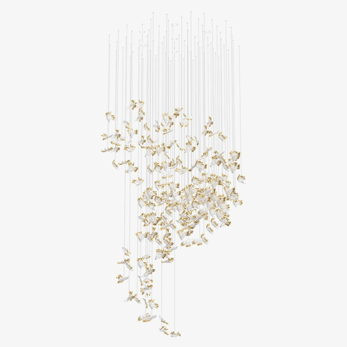 Farenune Glass Chandelier-Moonnatur