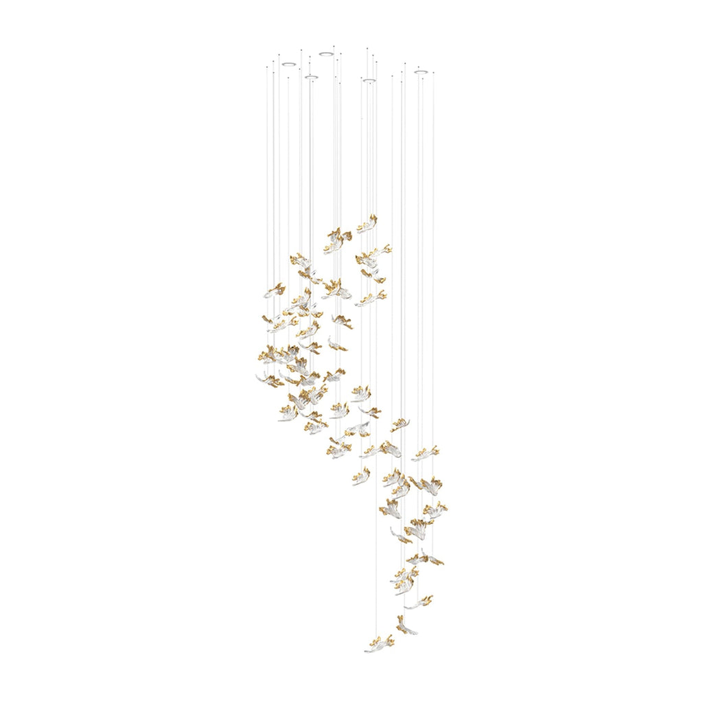 Farenune Glass Chandelier-Moonnatur