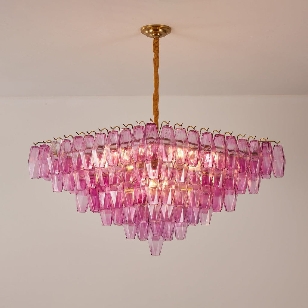 Brenelden Glass Chandelier-Moonnatur