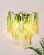 Camberina Glass Wall Light-Moonnatur