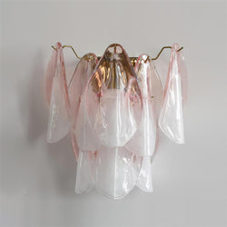 Camberina Glass Wall Light-Moonnatur
