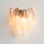 Camberina Glass Wall Light-Moonnatur