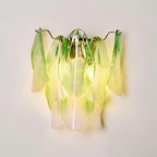 Camberina Glass Wall Light-Moonnatur