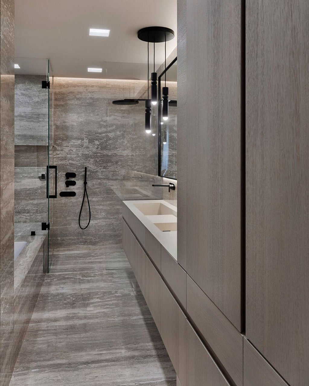 Larivelle Glass Pendant Light-Moonnatur