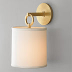 Aberoria Fabric Wall Light-Moonnatur