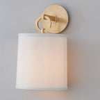 Aberoria Fabric Wall Light-Moonnatur