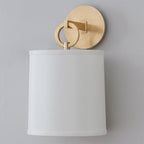 Aberoria Fabric Wall Light-Moonnatur