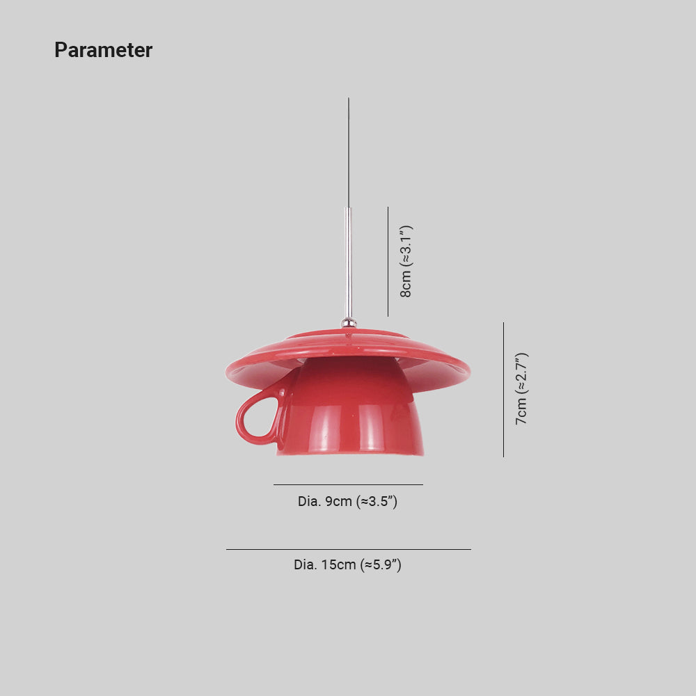Barrowaria Ceramic Pendant Light-Moonnatur