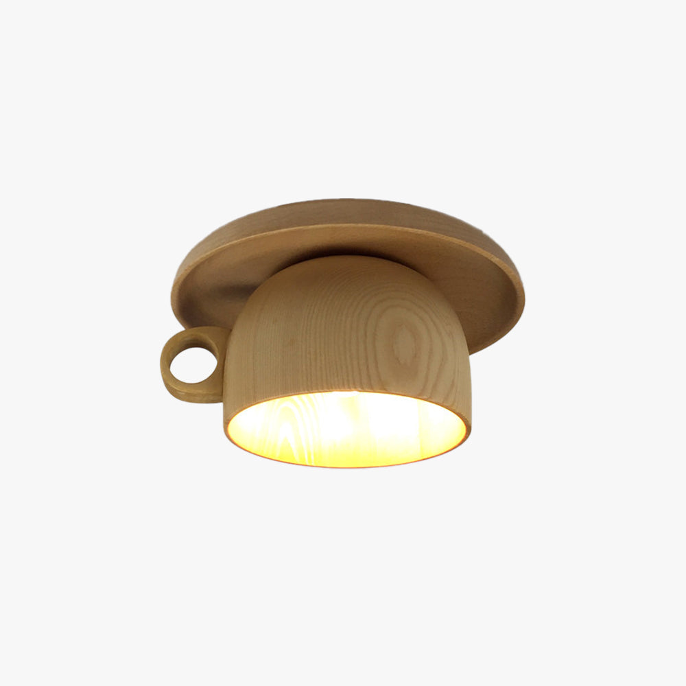 Altonwren Wood Ceiling Light-Moonnatur