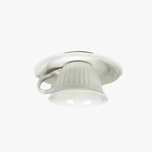 Abergrove Ceramic Ceiling Light-Moonnatur