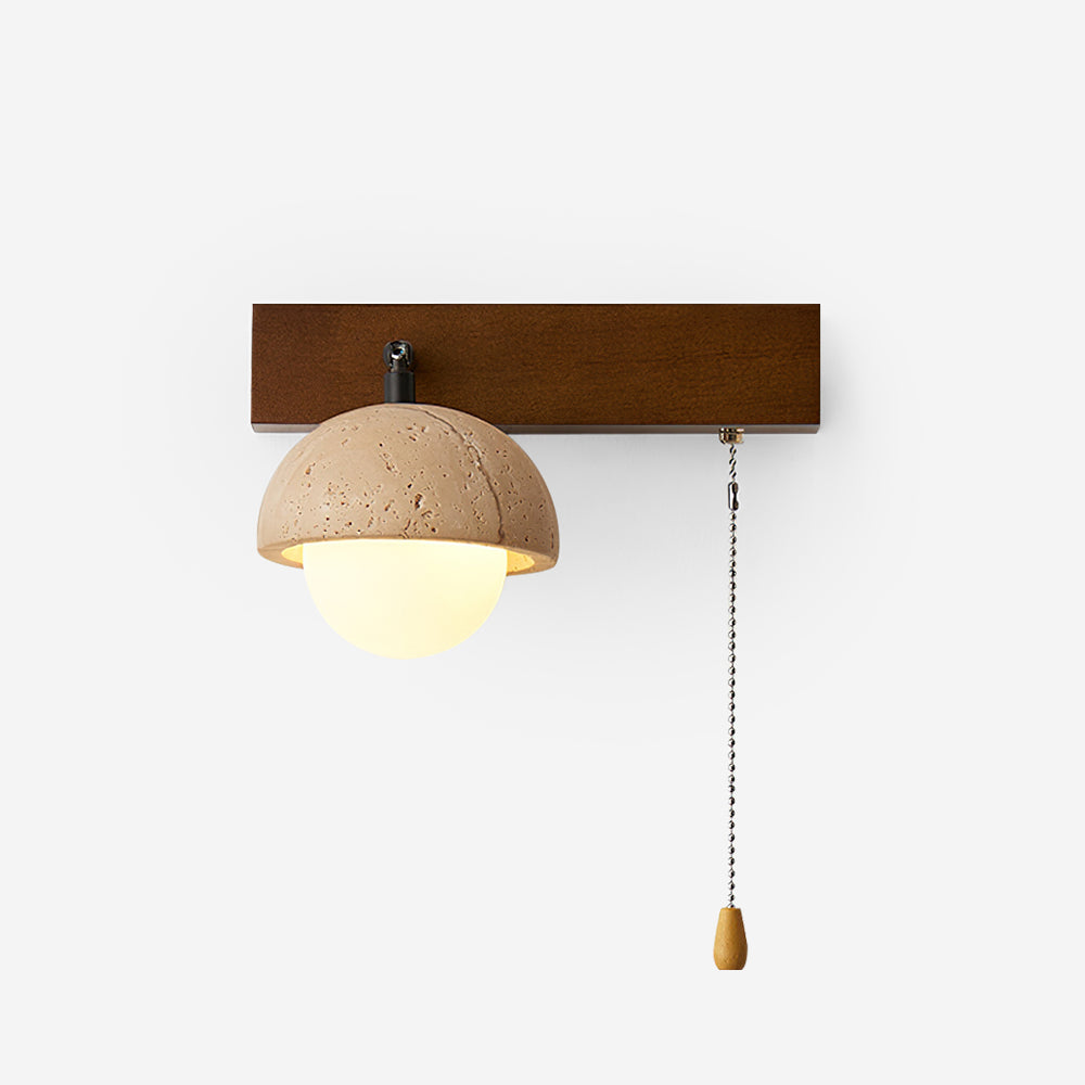 Ravenseris Travertine Wall Light-Moonnatur