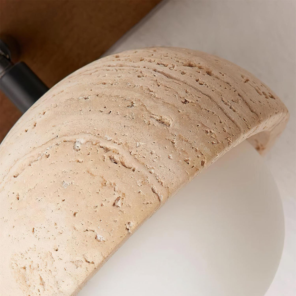 Ravenseris Travertine Wall Light-Moonnatur