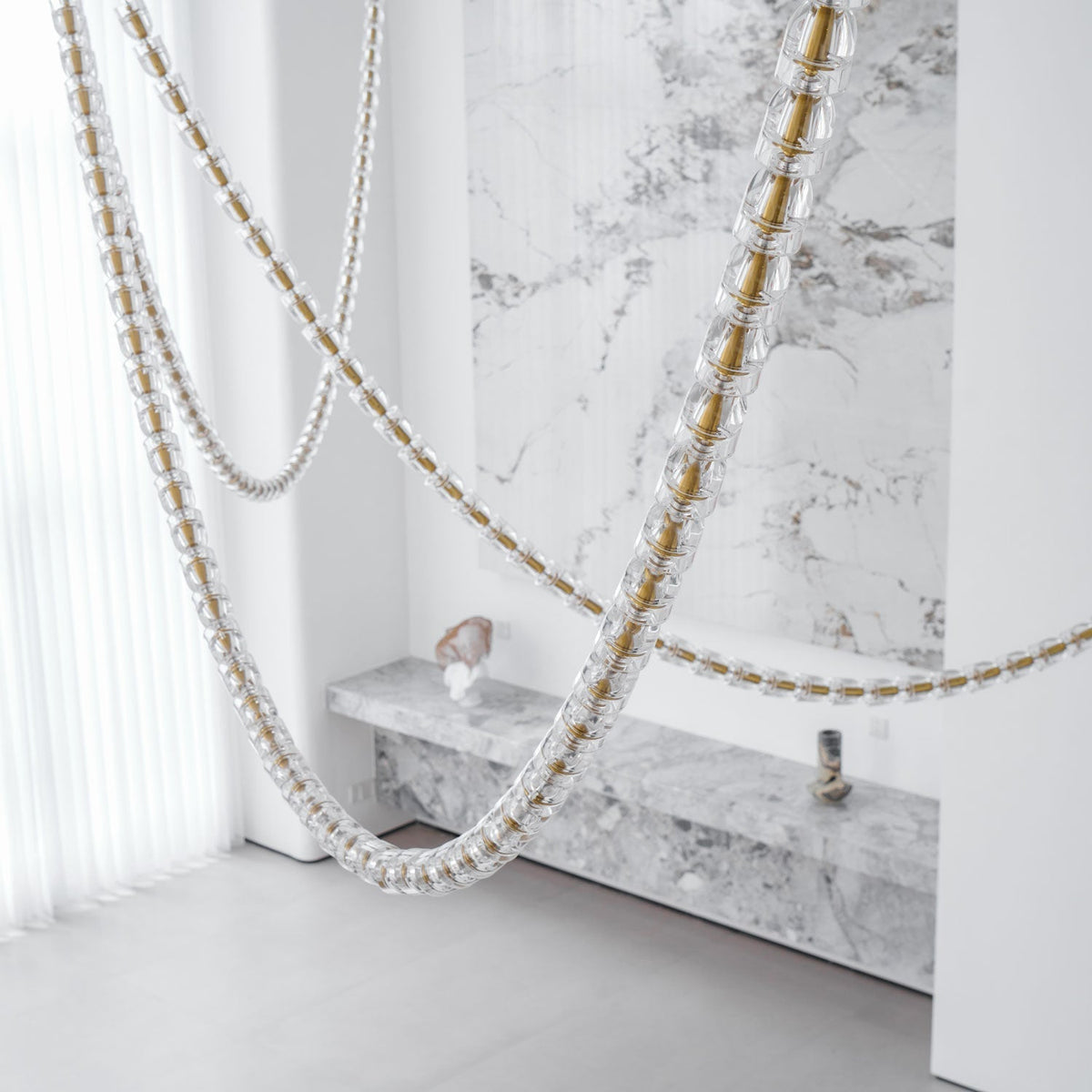 Myrenwyn Acrylic Chandelier-Moonnatur