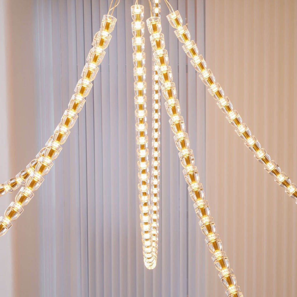 Myrenwyn Acrylic Chandelier-Moonnatur