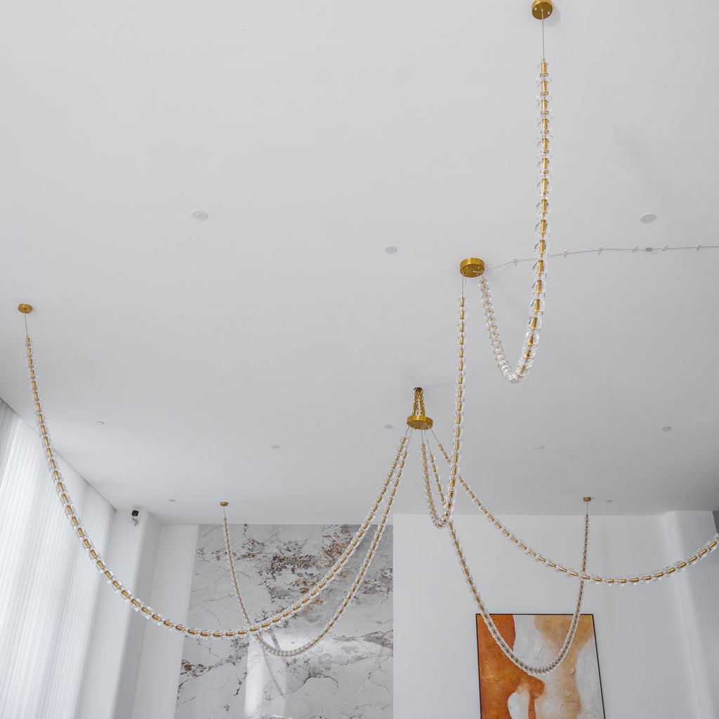 Myrenwyn Acrylic Chandelier-Moonnatur