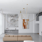 Myrenwyn Acrylic Chandelier-Moonnatur