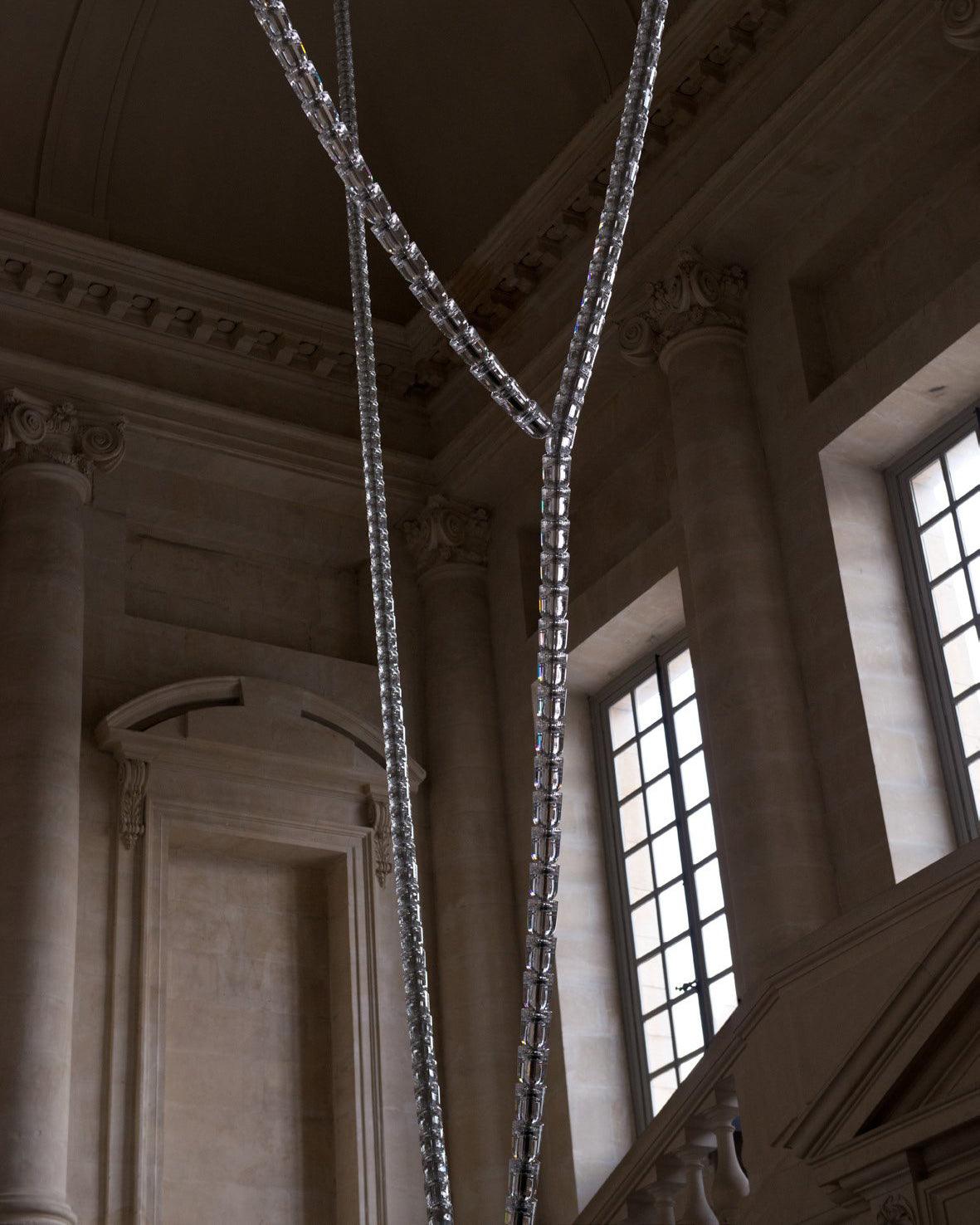 Myrenwyn Acrylic Chandelier-Moonnatur