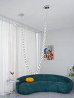 Hadrenis Acrylic Chandelier-Moonnatur