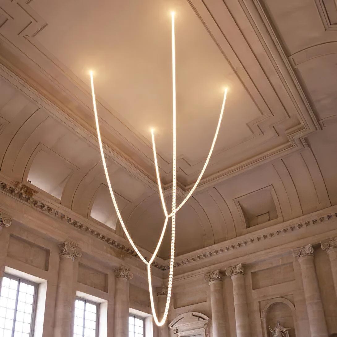 Myrenwyn Acrylic Chandelier-Moonnatur