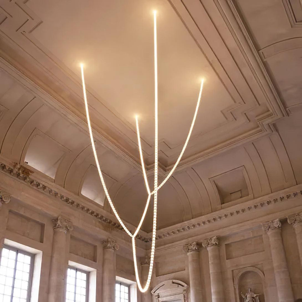 Hadrenis Acrylic Chandelier-Moonnatur