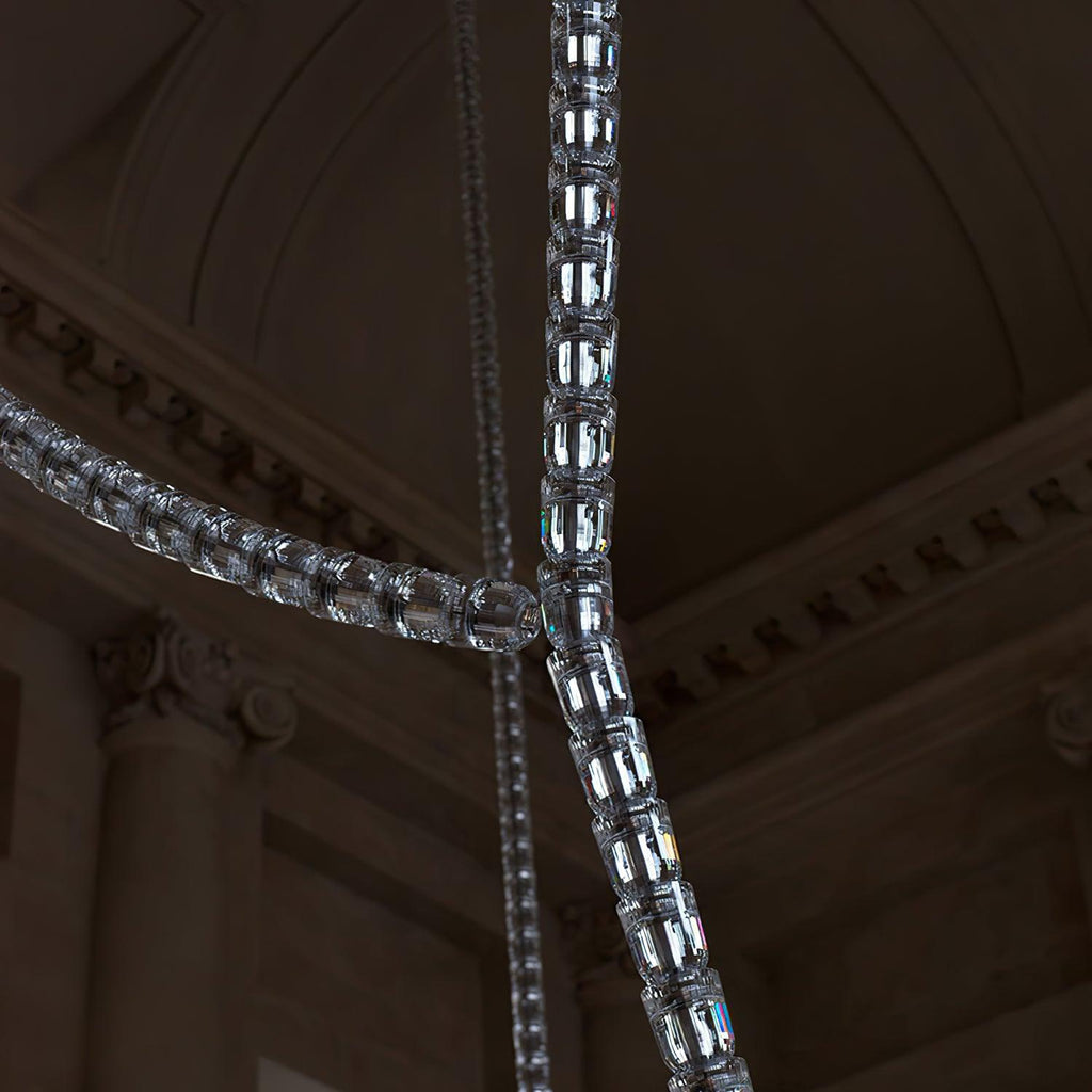 Wilvenwick Acrylic Chandelier-Moonnatur