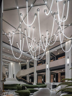 Darrowwyn Acrylic Chandelier-Moonnatur