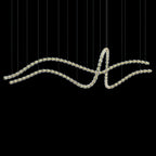 Darrowwyn Acrylic Chandelier-Moonnatur