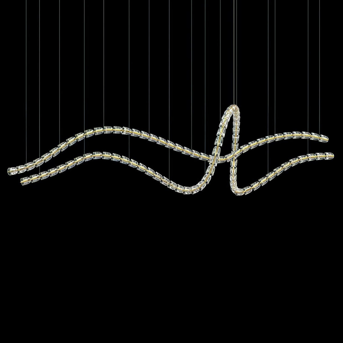 Darrowwyn Acrylic Chandelier-Moonnatur