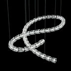 Darrowwyn Acrylic Chandelier-Moonnatur