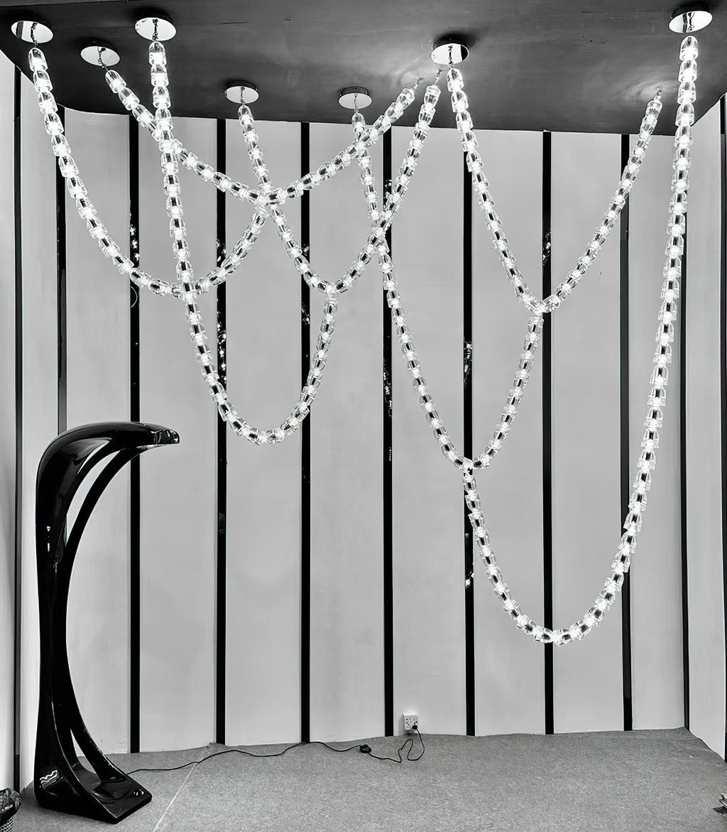 Yarrelmoss Acrylic Chandelier-Moonnatur