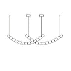 Myrenwyn Acrylic Chandelier-Moonnatur