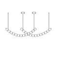 Myrenwyn Acrylic Chandelier-Moonnatur