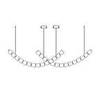 Myrenwyn Acrylic Chandelier-Moonnatur