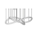 Hadrenis Acrylic Chandelier-Moonnatur