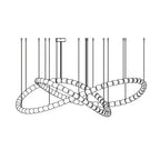 Myrenwyn Acrylic Chandelier-Moonnatur