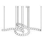 Myrenwyn Acrylic Chandelier-Moonnatur