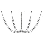 Yarrelmoss Acrylic Chandelier-Moonnatur