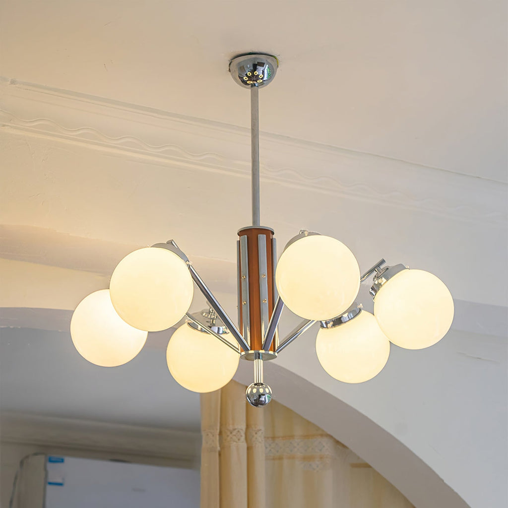 Breneleth Glass Chandelier-Moonnatur